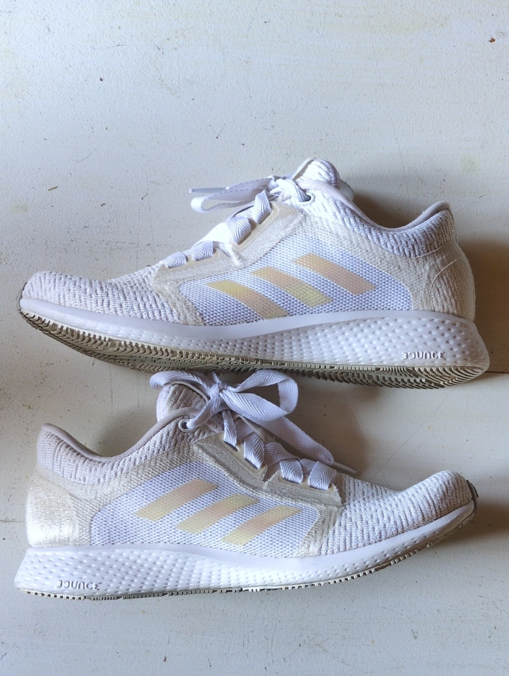 Adidas Edge Lux White Cream Shoes Sz 7.5